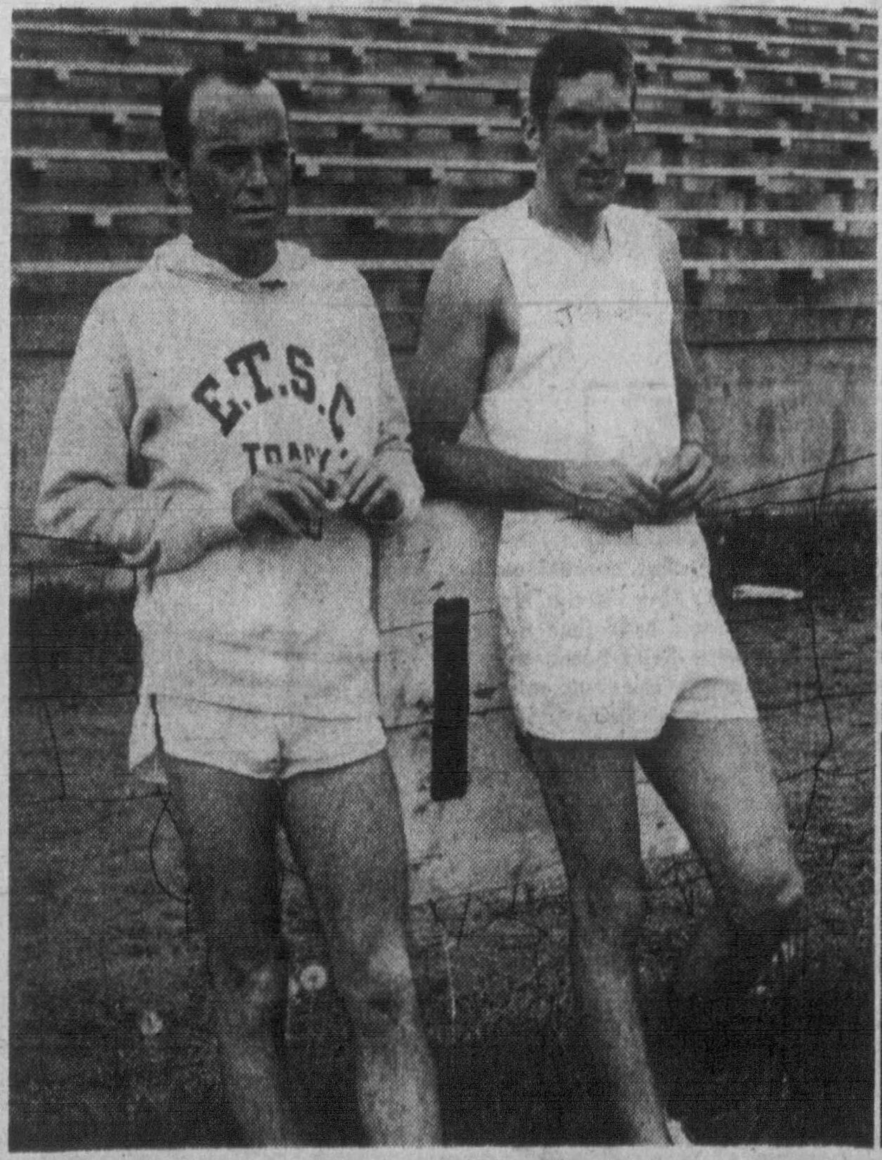 Kent Osborne and Ollan Cassell, 1958